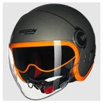 Nolan N21 Vısor 06 Ocıo 349 Camlı Yarım Kask