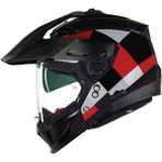 Nolan N70-2 x 06 Ruvido 342 Çene Çıkarılabilir Kask - M - Siyah