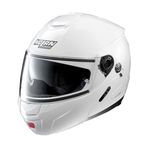 Nolan N90-2 Highline N-Com 142 L / Metal White Çene Açılır Motosiklet Kaskı