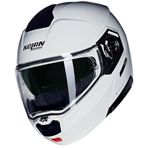 Nolan N90-3 06 Classico 305 Çene Açılır Motosiklet Kaskı Metal Beyaz M