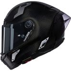 Nolan X-804 Rs Argento 332 Karbon Kapalı Kask Parlak - 2XL - Siyah