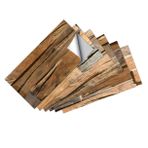 NOLITOY 6 Sayfa Duvar Çıkartması Duvar Kağıdı Dekoratif Banyo Zemini Çıkartmaları Yapıştırıcı Backsplash Kiremit Etiketi Faydalı Duvar Kağıtları 3 Boyutlu Dekoratif Tuğla Çıkarılabilir Pvc