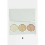 nolva tptn-247920 Gabrini 3'lü Highlighter Palet Set