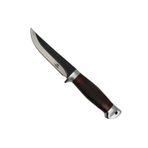 Nomothetic Sterling Kamp Avcı Balıkçı Ahşap Sap Çizgili Kılıflı 25Cm Bıçak