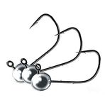 Nomura Micro Jig Heads olta iğnesi, 3 adet, 1,5 g, boyut 2