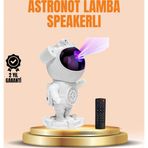 Noname Bluetooth Ve Dahili Ses Özellikli Astronot Projeksiyon Lambası