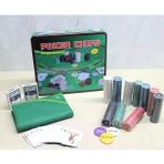 Noname Metal Kutulu 500 Chip Ve 2 Adet İskambil Kağit Setine Sahip Poker Oyunu Alk3540