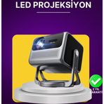 Noname Smart Projector Android Tv Ev Sinema Projeksiyonu