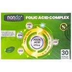 Nondo Folic Acid Complex 400 mcg 30 Kapsül