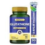 Nondo Glutatyon Jumbo 90 Tablet Glutathione Saç Cilt Detoks 3 AYLIK KULLANIM