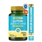 Nondo Lutein Zeaksantin Complex 180 Tablet Jumbo Size ( C Vitamini, Çinko, Selenyum, Astaksantin)