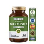 Nondo Milk Thistle 60 Kapsül Deve Dikeni Enginar Slibin Kolin Karahindiba Zerdeçal Detoks