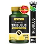 Nondo Trıbulus 180 Kapsül (jumbo Boy Tribulus Terrestris Saw Palmetto Kore Ginseng Demir Dikeni ) 3 AYLIK