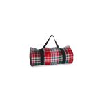Nondress Outdress Suya Dayanıklı Çok Amaçlı Piknik Örtüsü 150 X 150 Cm Kırmızı Ekose Desen