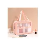 None Seyahat Makyaj Çantası Washbag Taşınabilir Pvc Su Geçirmez Çantalar