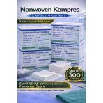Nonwoven Kompres 7,5X7,5 Cm 4 Katlı Steril 100 Adet Kumaş Dokulu Pansuman Spanç 3 Kutu
