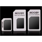Noosy Nano ve Micro Sim Kart Adaptörü 01-Siyah Taşıma Sapı ile Kolay Kullanım İçin Uygun