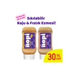 Nopi Foods Nopi Handy – Sıkılabilir Kaju & Yer Fıstığı Ezmesi (2 x 330 g)