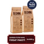 Nord Kivu Nitelikli Filtre Kahve (Çekirdek) Fırsat Paketi 1000G x 2 Adet - Çekirdek Kahve