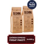 Nord Kivu Premium Espresso (Çekirdek) Kahve Fırsat Paketi 1000G x 2 Adet - Çekirdek Kahve