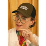 Nordbron Unisex Haki Vintage Couture Nakış Detaylı Ayarlanabilir Yazlık Kep Şapka Arkası Fileli Dulbois Haki Tek Ebat