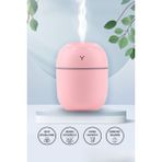 NordHaus 220 mL Hava Nemlendirici Led Işıklı Aroma Difizörü H2O TP-1021 (Pembe)