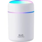 NordHaus 300ML Ultrasonik Hava Nemlendirici Rgb LED Işıklı - Beyaz