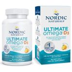 Nordic Nordıc Naturals Ultımate Omega-D3 Fısh Oıl 1280 Mg Omega3 & 1000 Iu Vıt D3 Per 2 Soft Gels 60 Soft Gels