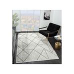 Nordic Nx0011a Gri Modern Desen Salon Halısı, Gri 2, 195 x 290