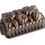 Nordic Ware Harvest Bounty ekmek tavası, Tek Boy, Bronz