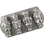Nordic Ware Nutcracker Mini Kek Kalıbı - Platin
