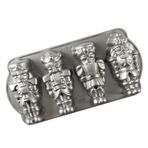 Nordicware Nutcracker Mini Kek Kalıbı - Platin