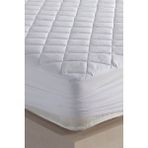 nordqueen Kapitone Fitted Full Kenar Yatak Koruyucu Alez Çift Kişilik - 180 x 200 cm - Beyaz