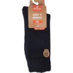 NordSox 1 Çift Lacivert Havlu Kışlık Erkek Lambswool Soket Çorap - 41 - 45