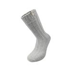 NordSox Erkek Alpaka Yün Çorap 3’lü Paket - 41 - 45 - Gri