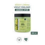 Noreana Misket Limon Özlü Body Scrub Ferhlatıcı Nemlendirici Arındırıcı Vücut Peelingi 800 ml