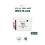 Noreana Sakız Aromalı Vegan Vücut Peelingi 500 ml - Doğal Formül Derin Arındırma Body Scrub