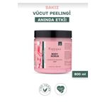 Noreana Vegan Formüllü Body Scrub - Nemlendirici & Arındırıcı Vücut Peelingi Sakız 800 ml