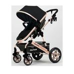 Norfolk Baby Voyage Comfort Air Luxury Çift Yönlü Bebek Arabası siyah -pembe