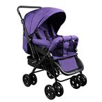 Norfolk Diamond Baby London Çift Yönlü Mürdüm Tam Yatar Bebek Arabası