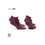 NORFOLK SHELDON LC Düşük Kesim Merino Yünü Outdoor Yürüyüş Çorapları 2'li Paket Rose