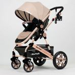 Norfolk Voyage Comfort Air Luxury Kahve Çift Yönlü Bebek Arabası