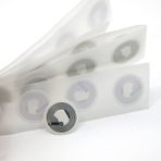 Norhogo Ntag215 Ntag215 30 adet NFC Etiket Programlanabilir Etiket 25 mm Yuvarlak NFC Etiketler 504 Byte Bellek