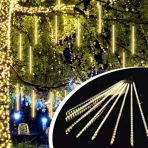 Norino 10'Lu 45 Cm Plastik Meteor Led Usb 2M Kablo Sarı Renk Ağaç Işığı – Renk Değiştiren Asmalı Dekoratif Bahçe Ve Dış Mekan Aydınlat