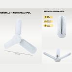 Norino 40W Kıaled 3+1 Kristal Pervane Ampul – 3600 Lümen | Toptan Led Aydınlatma