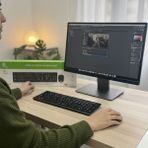 Norino Buffer® Kablosuz Q Klavye Mouse Seti Rahat Yazım, Sessiz Tuşlar, Ofis ve Ev Kullanımına Uygun Set YK7100
