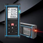 Norino Buffer® Profesyonel 40 Metre Dijital Lazer Metre Ölçüm Cihazı-Lcd Ekranlı,su Terazili,pisagor Ölçüm Fonksiyonlu,20 Kayıt Hafızalı,hassas Lazer Ölçer