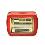 Norino Dekoratif Metal Radyo Kumbara Vintage Ev Ofis Hediyelik