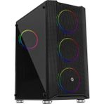 Norino Frısby FC-9405G 650W 80+ 4X120MM Dual Rıng Rgb Fan USB 3.0 Midi Tower Siyah Kasa - Belirtilmemiş