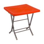 Norino Mandella 80X80 Katlanır Ayaklı Masa Turuncu - BELİRTİLMEMİŞ